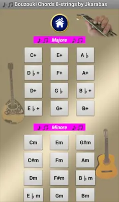 BouzoukiCHORDS android App screenshot 1